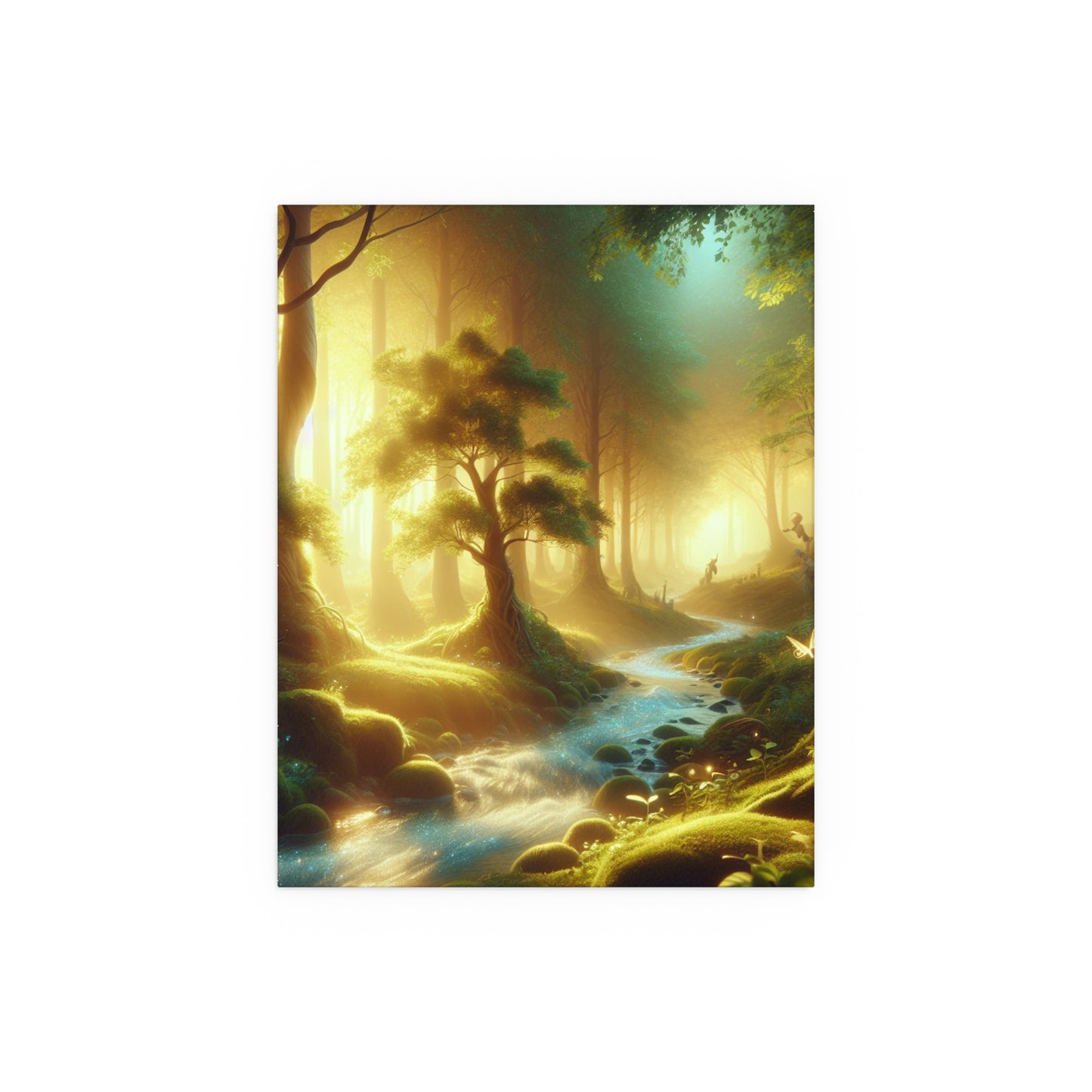 Silk Poster - Mystical Forest Landscape