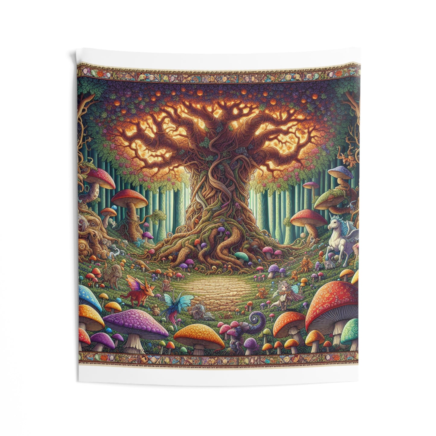 Medieval Forest Wall Tapestry