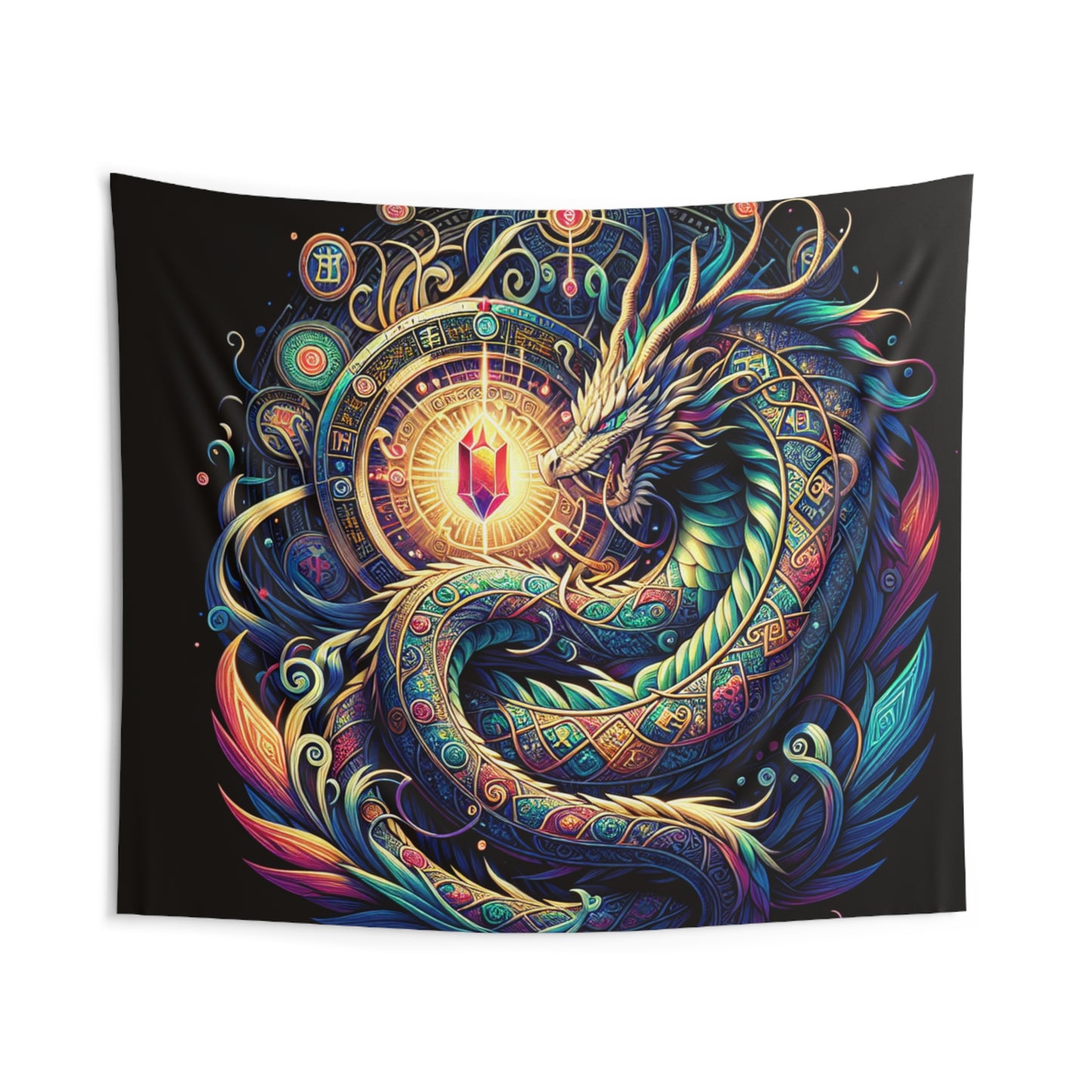 Dragon Tapestry Wall Hanging