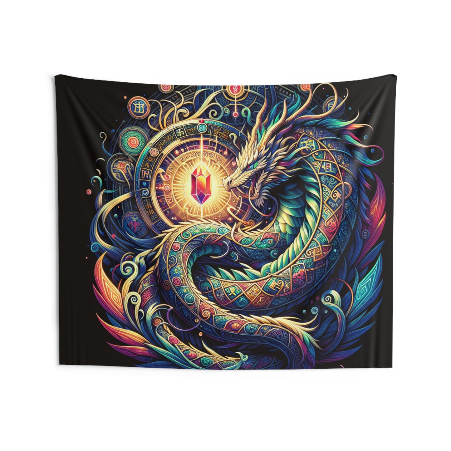 Dragon Tapestry Wall Hanging