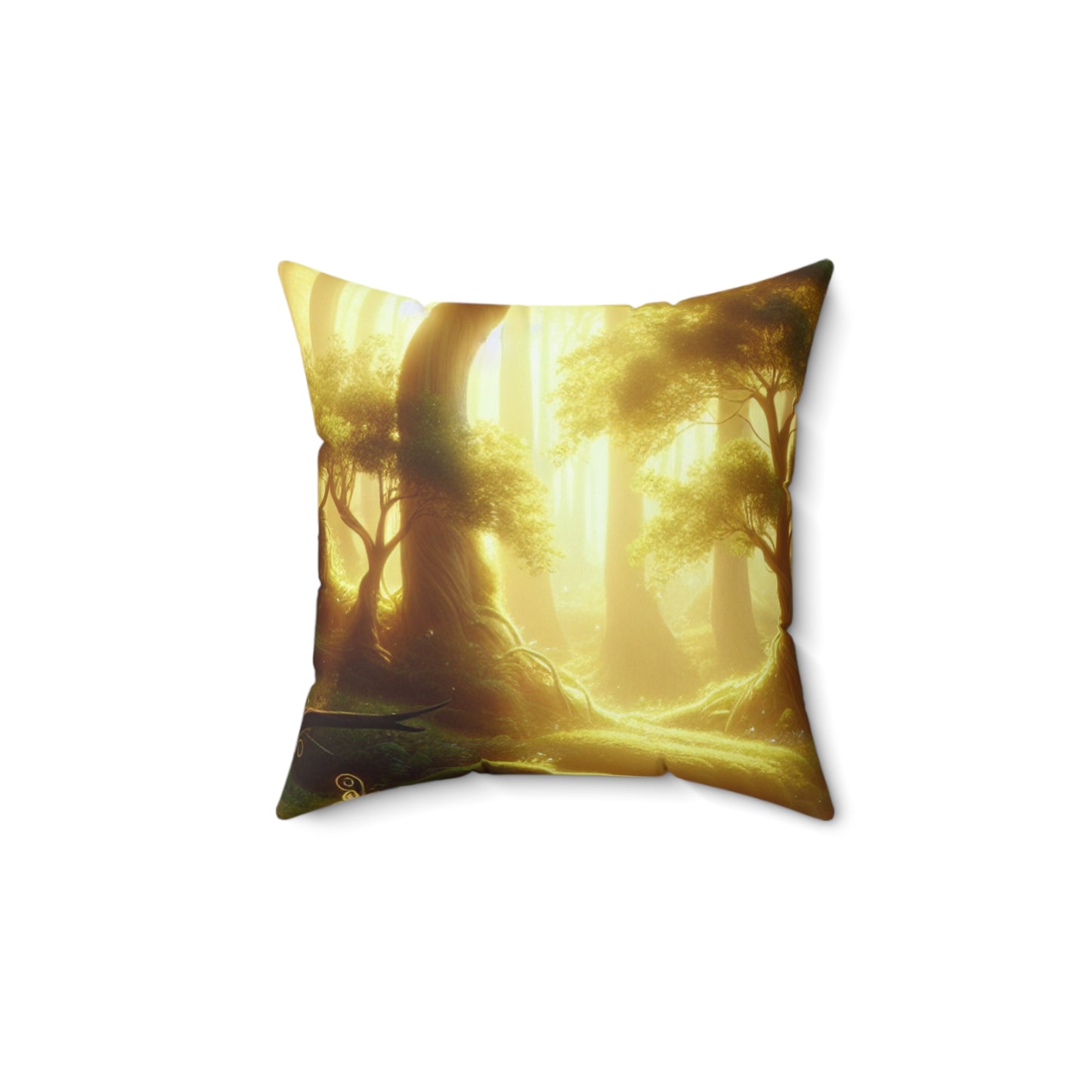 Spun Polyester Square Pillow