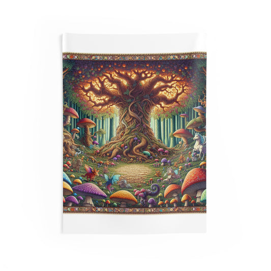 Medieval Forest Wall Tapestry